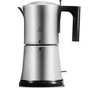 CUNTO TEmkin Cafetière avec filtre électroménager, cafetière moka, machine à café, outil percolateur en acier inoxydable marmite percolatrice machine à café électrique 330 W