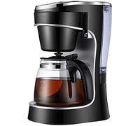 CUNTO TEmkin Cafetière goutte à goutte entièrement automatique, temps de rendez-vous avec température réglable, filtre permanent pour préparer du café moka et cappuccino