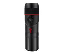 CUNTO TEmkin Machine à Café, Cafetière, Machine à Café Expresso Voiture 2 en 1, Mini Machine à Café Expresso Portable Extérieur Capsule Set USB pour la Maison avec Tasse à Café (Color : Red)