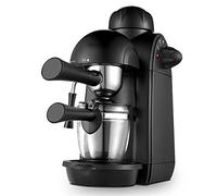 CUNTO TEmkin Machines à café de grain à tasse, machine à café italienne pour la maison, petite mini cafetière commerciale, entièrement semi-automatique, type mousse à vapeur