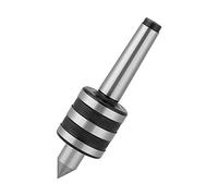 Cunyuer MT2 Live Center, Morse Taper Medium Duty Live Center, Triple roulement Tour 60 degrés 0,01 précision, pour tour CNC haute vitesse