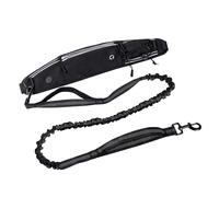 CUNZJIA Ceinture confortable pour chien avec cordon élastique flexible et section de rangement pour grands chiens