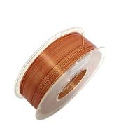 CUNZJIA Filament d'impression 3D bicolore en soie 1,75 mm Bobine de 1 kg Option brillante pour modèles décoratifs, figurines, créateurs