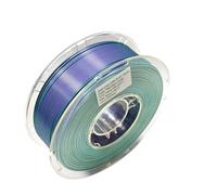 CUNZJIA Filament d'impression 3D bicolore en soie 1,75 mm Bobine de 1 kg Option brillante pour modèles décoratifs, figurines, créateurs