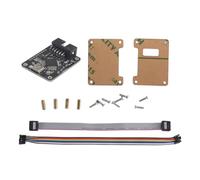 CUNZJIA FPGA/Programmeur Ensemble Module USB 10 Broches Ruban Câble Acrylique Shell Matériel pour Programme de Carte de Développement