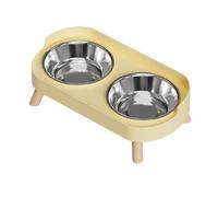 CUNZJIA Gamelle surélevée réglable pour chien avec support pour la plupart des chiens de taille