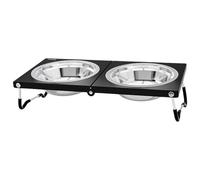 CUNZJIA Gamelles surélevées améliorées pour chats et chiens - Support surélevé pour chats d'intérieur avec support en hauteur antidérapant