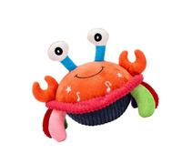 CUNZJIA Jouet interactif en peluche pour chien pour jouer à l'intérieur, jouet compagnon pour chiens, balle douce en peluche pour soulager l'ennui