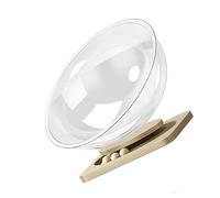 CUNZJIA Lit interactif transparent pour chat avec capsule spatiale - Nid confortable en forme de bol pour se détendre