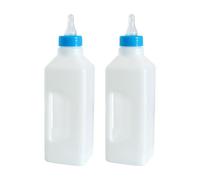 CUNZJIA Lot de 2 biberons de 850 ml pour porcelets d'agneau avec prise en main confortable et large goulot