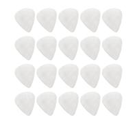 CUNZJIA Lot de 20 médiators en acier inoxydable pour guitare électrique, basse, ukulélé