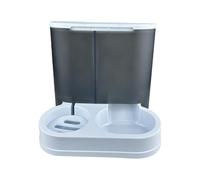 CUNZJIA Mangeoires pour animaux de compagnie de grande capacité avec distributeur d'eau pour petits chiens et chats Distributeur d'eau automatique