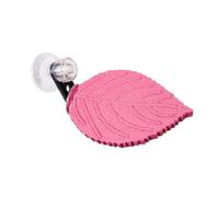 CUNZJIA Perchoir à ventouse pour oiseaux de compagnie, plateforme en résine texturée pour zones lisses, 14 cm / 5.51in, 1 pièce pour usage quotidien