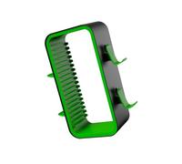 CUNZJIA Support de rangement vertical pour disque de jeu 18 emplacements en ABS avec 4 crochets latéraux