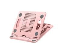 CUNZJIA Support réglable pour ordinateur portable pliable avec base rotative à 360°, support ventilé pour tablettes domestiques