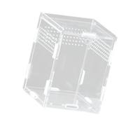 CUNZJIA Terrarium miniature en acrylique transparent pour reptiles et observations d'amphibiens de petite taille