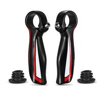 CUOFYUNL 1 Paire d'extrémité de Barre en Alliage d'aluminium VTT Guidon Fin Cycle pièces de vélo de Route 22.2MM poignées d'extrémité de Barre de vélo