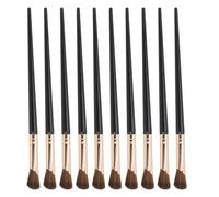 CUOFYUNL 10 pièces Pinceau Ombre à Nez en Forme de Faucille Cheveux Doux Forte Poudre saisissant Pinceau de Maquillage
