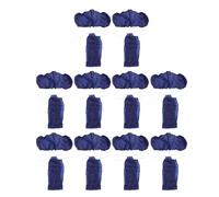 CUOFYUNL 10 Set Disposable Bras and Panties Non Woven Breathable Soft Hygienic Disposable Underwear Set for Spa Sauna Beauty Salon Blue