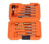 CUOFYUNL 11 pièces Kit d'extracteur de vis endommagé HHS outil de retrait de goujon de boulon professionnel dissolvant de vis