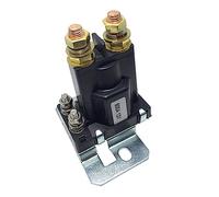 CUOFYUNL 12VDC 500A AMP Courant Fort 4 Broches SPST Contacteur de Relais de démarrage Automatique de Voiture Double isolateur de Batteries Contrôle d'arrêt pour système