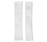 CUOFYUNL 2 pièces doigtiers en Fiber de verre isolation thermique couvre-doigts soudage TIG protecteur du bout des doigts XL taille L blanc