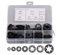 CUOFYUNL 285 pièces rondelle interne dent serrure attache M3 M4 M5 M6 M8 M10 M12 ensemble Kit