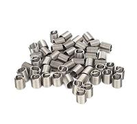 CUOFYUNL 50Pcs Fil Fil Insert Manchon Douille Vis Bobine De Protection Vis Réparation Écrou Kit M10 x 1,5 (peut)