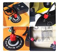 CUOFYUNL Adaptateur de Pompe Adaptateur de Valve d'air Adaptateur de Valve d'air de Bateau Gonflable Accessoire de Planche à Pagaie