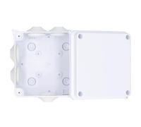 CUOFYUNL Boîte de jonction 100x100x70mm IP65 Boîtier électrique pré-percé étanche avec bouchon en caoutchouc pour l'extérieur