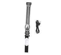 CUOFYUNL Brassard LED étanche et Rechargeable pour la sécurité Nocturne, pour la Marche en Plein air, la Course à Pied (Noire)