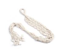 CUOFYUNL Cintre pour Plantes en macramé, Pot de Fleur intérieur et extérieur, Panier de jardinière Mural Suspendu en Corde de Coton, décoration d'intérieur, 33.5 Pouces