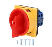 CUOFYUNL commutateur de commutation à came rotative sélecteur universel interrupteur de coupure de courant DC 240 V AC 440 V 20A