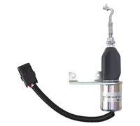 CUOFYUNL Électrovanne d'arrêt de Carburant 3974947 12V Arrêt du Moteur d'excavatrice Accessoires d'extinction électrique