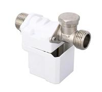 CUOFYUNL Électrovanne électrique DC12V G1/2, filetage mâle, interrupteur de débit d'entrée d'eau, 0,03 à 0,6 MPA pour chauffage, lave-vaisselle, machine à laver