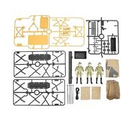 CUOFYUNL Ensemble de Camping de Stimulation 1:12 Petite Tente auvent Figurines Table Chaise Grill Chariot Panier Camping modèle Ensemble pour Enfants décoration