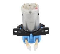 CUOFYUNL Jardin Multi Fonctionnel Mini Angle Droit 12V DC Péristaltique Pompe à Liquide Pompe Doseuse Tuyau Pompe (Bleue)