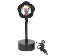 CUOFYUNL Lampe de projection de coucher de soleil Rotation à 180 degrés Câble USB Lumière LED d'atmosphère pour photographie de décoration de chambre, Arc-en-ciel, Décontracté