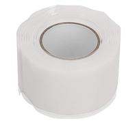 CUOFYUNL Ruban adhésif étanche à forte adhérence pour la réparation de tuyaux PVC/PPR, longueur 1 mètre, blanc/rouge (Blanche)