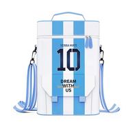 Cuopru Sac Matera de qualité supérieure pour kit Yerba Mate, Captain Argentine N°10 - Sac fourre-tout double couche étanche 2 poches pour bouteille de vin