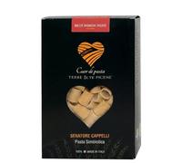 Cuore di Pasta - Mezze Maniche Rigate Senatore Cappelli, pâtes italiennes issues de l’agriculture symbiotique, lot de 10 x 500 g