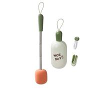 Cup Brush - Adjustable Telescopic Handle Cleaning Cleaning Tool, Deep Reach Drinkware Washing Tool, Long Handle Cup Cleaner for Home Indoor Kitchen | Practical Household Cleaning Aid for Adults Family