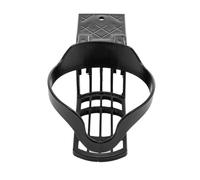 Cup Clamp Holder, Desk Edge Beverage Mount, Spill Resistant Organizer, Wide Grip Clamp, Single Unit, Neutral Tone, Stable Drink Storage for Study Table, Workstation, Bedside, Kitchen Use