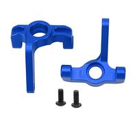 Cup de direction de voiture HoseOnfn RC, 2pcs Aluminium ALLIAM ACCESSOIRES DE RÉTOVE POUR LOSI 1/10 22S 2WD ASSI (Bleu)