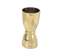 Cup de mesure à double tête en acier inoxydable - déversement de spiritueux à double face précis avec une large ouverture pour une distribution d'alcool facile, un matériau de (type 2)
