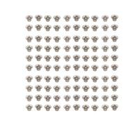Cup D'élevage de Reines, Construction en Plastique Durable (GRAY) | 100 pièces, facile à utiliser, matériau non toxique, parfait pour les fournitures apicoles, adapté au développement des