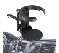 Cup Holder for Car Universal No Drill Organizer Adjustable with Hooks | Car Drink Holder For Sedan, SUV, RV, Truck, Long Drive, Short Trip, Commuting Daily