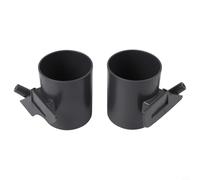 Cup Holder Insert For pour tesla Model 3 New Version, ABS Black | ABS Plastic, Custom Fit For New Model 3, Organised Storage, Easy Tool-free Install, 4-pack, 8cm Diameter
