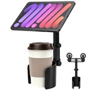 Cup Holder Phone Mount for Car Anti-Slip Adjustable Magnetic Cradle