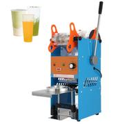 Cup Sealer Machine, 300W Manual Cup Sealing Machine Avec Température Réglable Et Support De Gobelet, Diamètre 95mm, Équipement De Scellage Pour Bubble Tea Café Et Smoothie AF-C37
